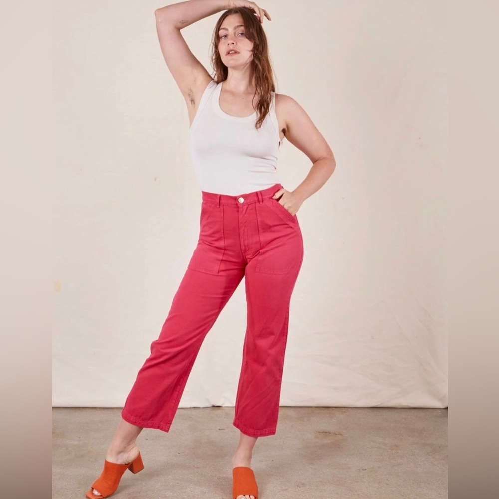 🌹Big Bud Press Work Pants Large Dusty Rose